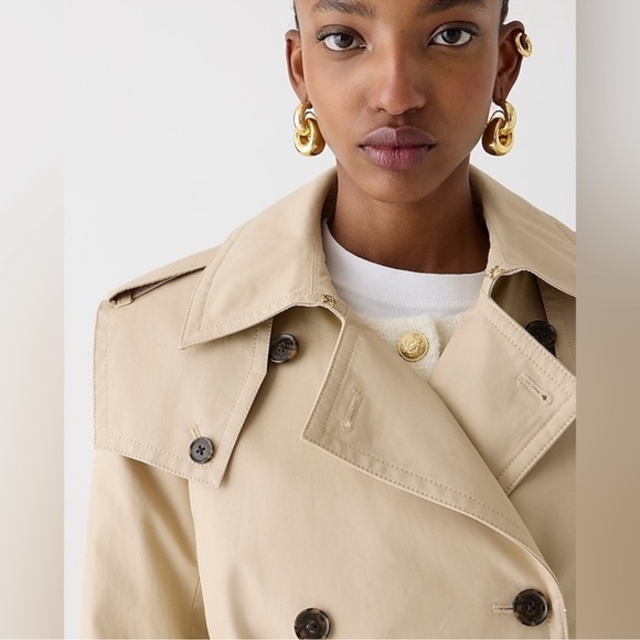 J. Crew Jackets & Blazers - J. Crew Tan Trench Coat